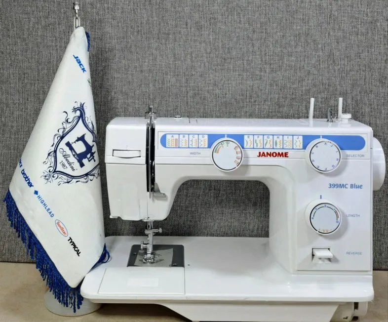 چرخ خیاطی ژانومه 399 Blue - عابدینی دوخت