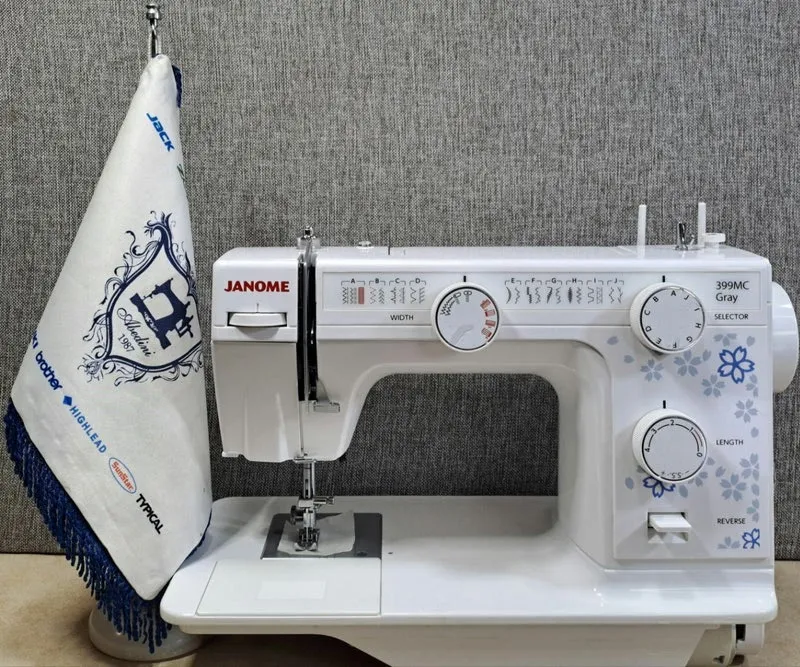 چرخ خیاطی ژانومه 399 Gray - عابدینی دوخت