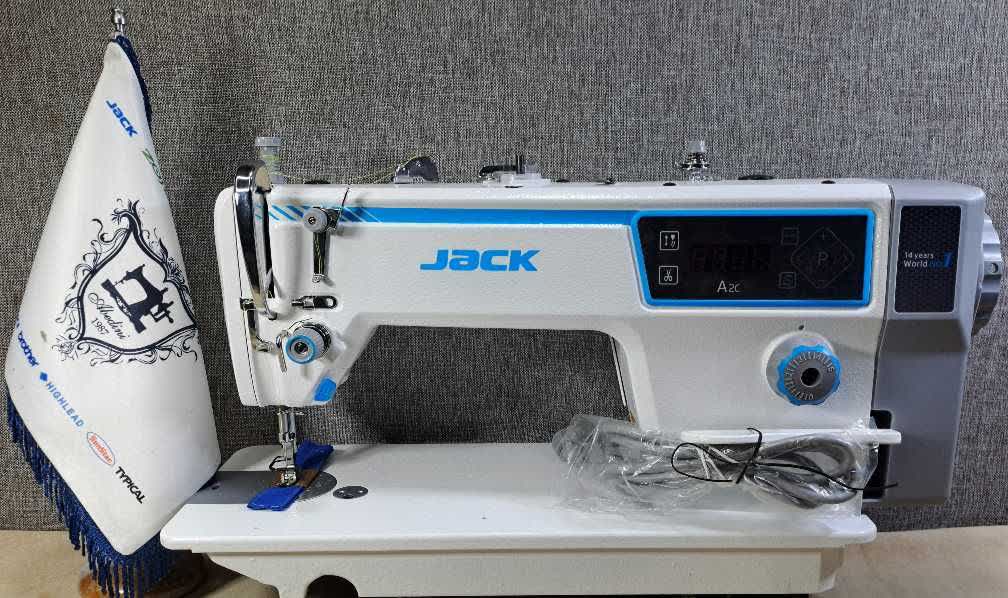 چرخ خیاطی صنعتی راسته دوز سرنخ‌زن هوش‌مصنوعی A2C - عابدینی دوخت